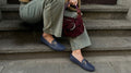 Moccasin blue