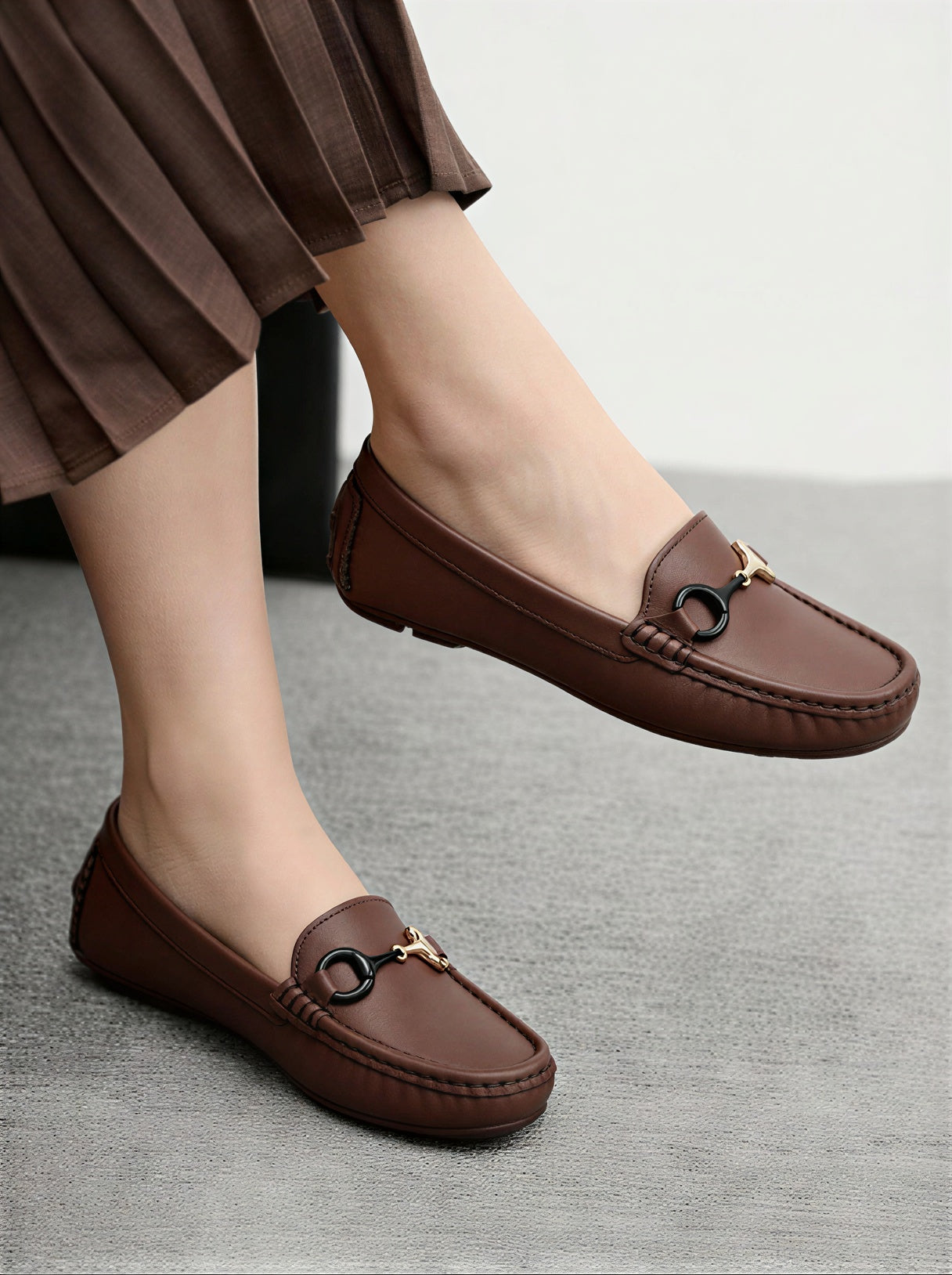 Moccasin brown